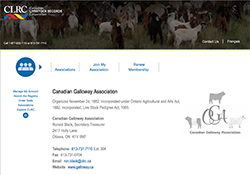 Canadian Livestock Records